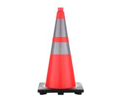 CONO DE SEGURIDAD CON BASE NEGRA